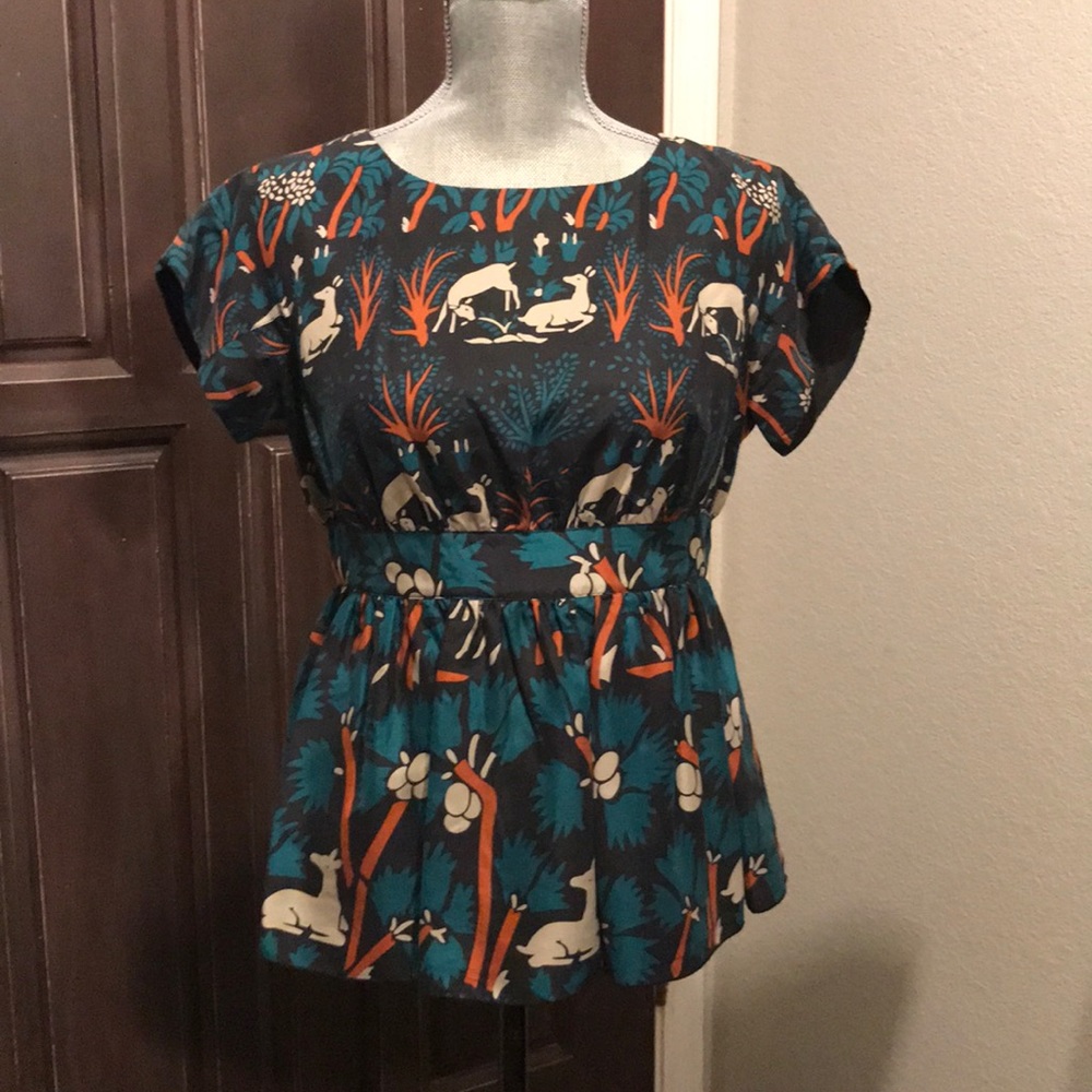 Anna Sui silk top
